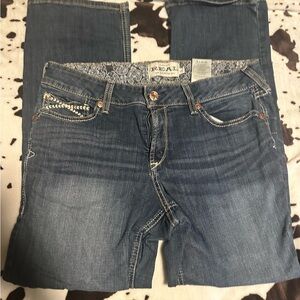 Ariat Women's Straight Leg Jeans - Dark Blue